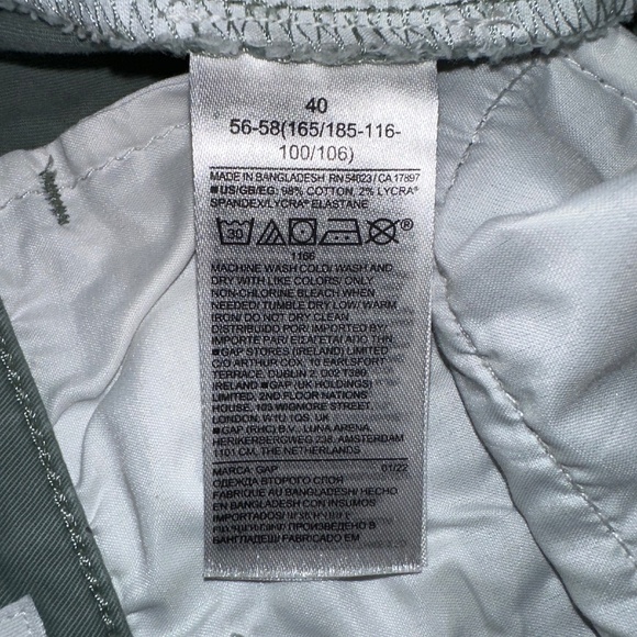 Gap Men's Greenish Gray Shorts 40 - Picture 8 of 9